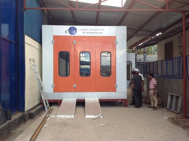 CJ 2 – Entry Level Spray Booth 1