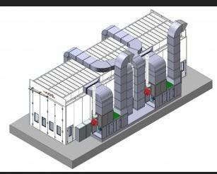 CJ 6 Spray Booth for Trucks and Buses 2