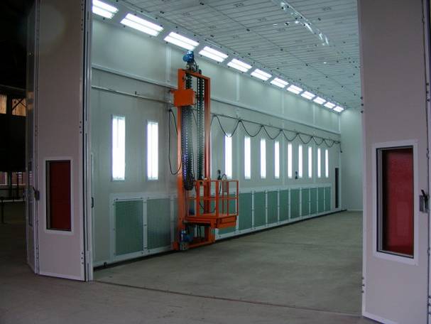CJ 6 Spray Booth for Trucks and Buses 28