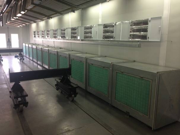 CJ 6 Spray Booth for Trucks and Buses 31