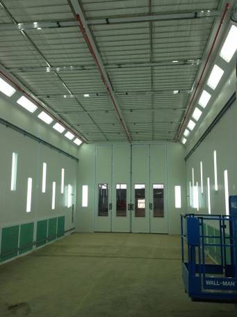 CJ 6 Spray Booth for Trucks and Buses 34