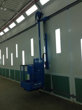 CJ 6 Spray Booth for Trucks and Buses 35