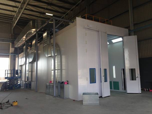 CJ 6 Spray Booth for Trucks and Buses 38