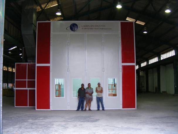 CJ 6 Spray Booth for Trucks and Buses 44