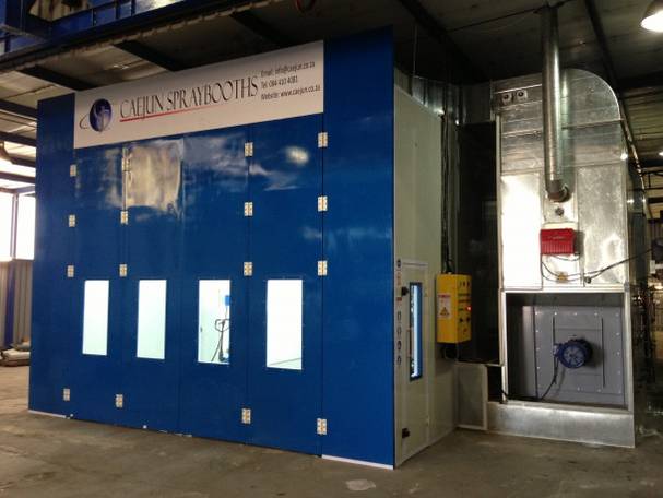 CJ 6 Spray Booth for Trucks and Buses 53