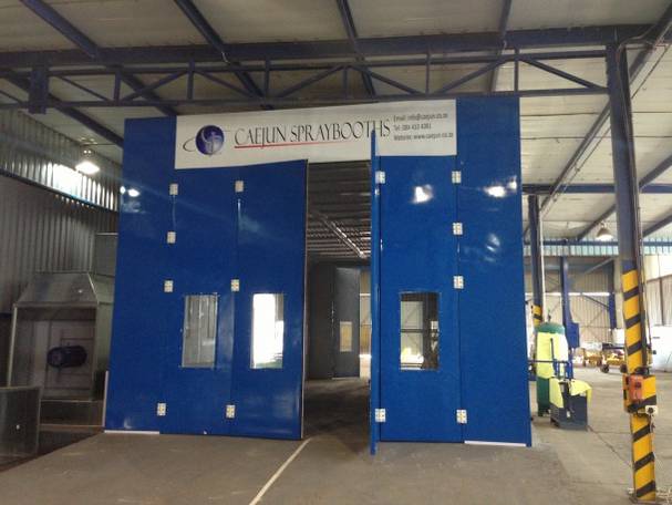 CJ 6 Spray Booth for Trucks and Buses 55