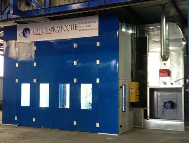 CJ 6 Spray Booth for Trucks and Buses 6