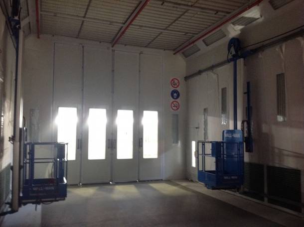 CJ 6 Spray Booth for Trucks and Buses 62