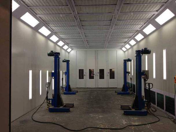 CJ 6 Spray Booth for Trucks and Buses 4