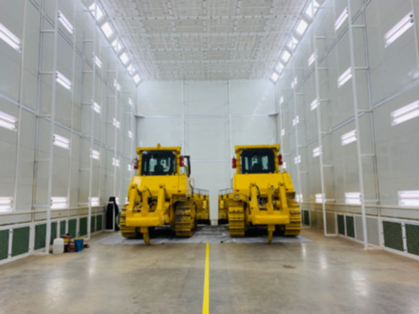 CJ 6 Spray Booth for Trucks and Buses 14