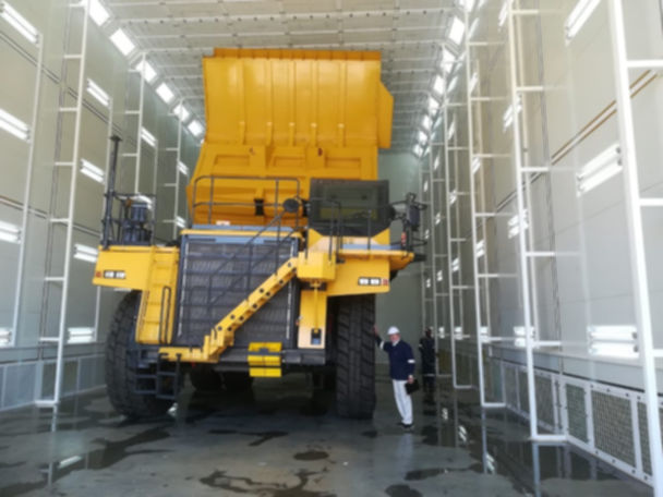 CJ 6 Spray Booth for Trucks and Buses 15