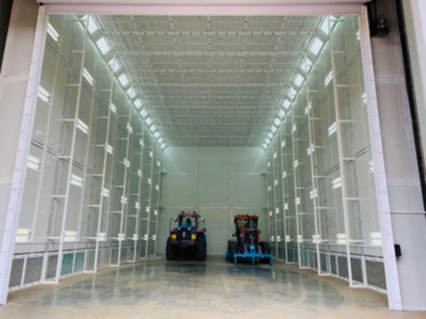CJ 6 Spray Booth for Trucks and Buses 16