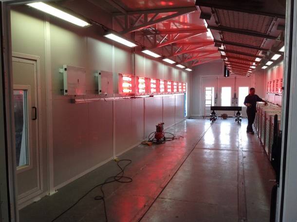 CJ 6 Spray Booth for Trucks and Buses 9