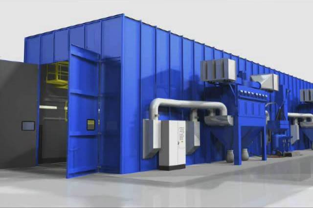 Shot Blast Booths 10